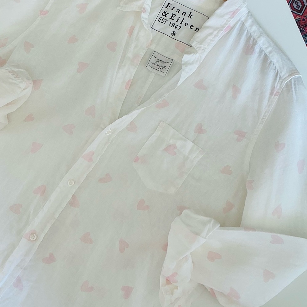 Frank & Eileen Barry Shirt Sz Med